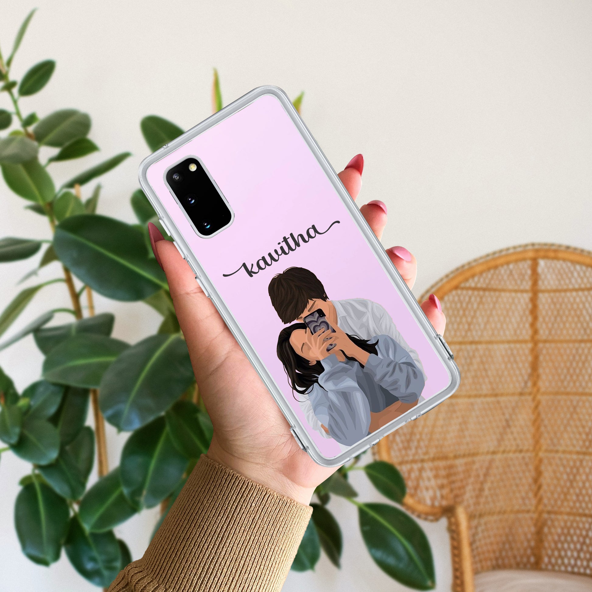 Captured Love Customize Transparent Silicon Case For Samsung ShopOnCliQ