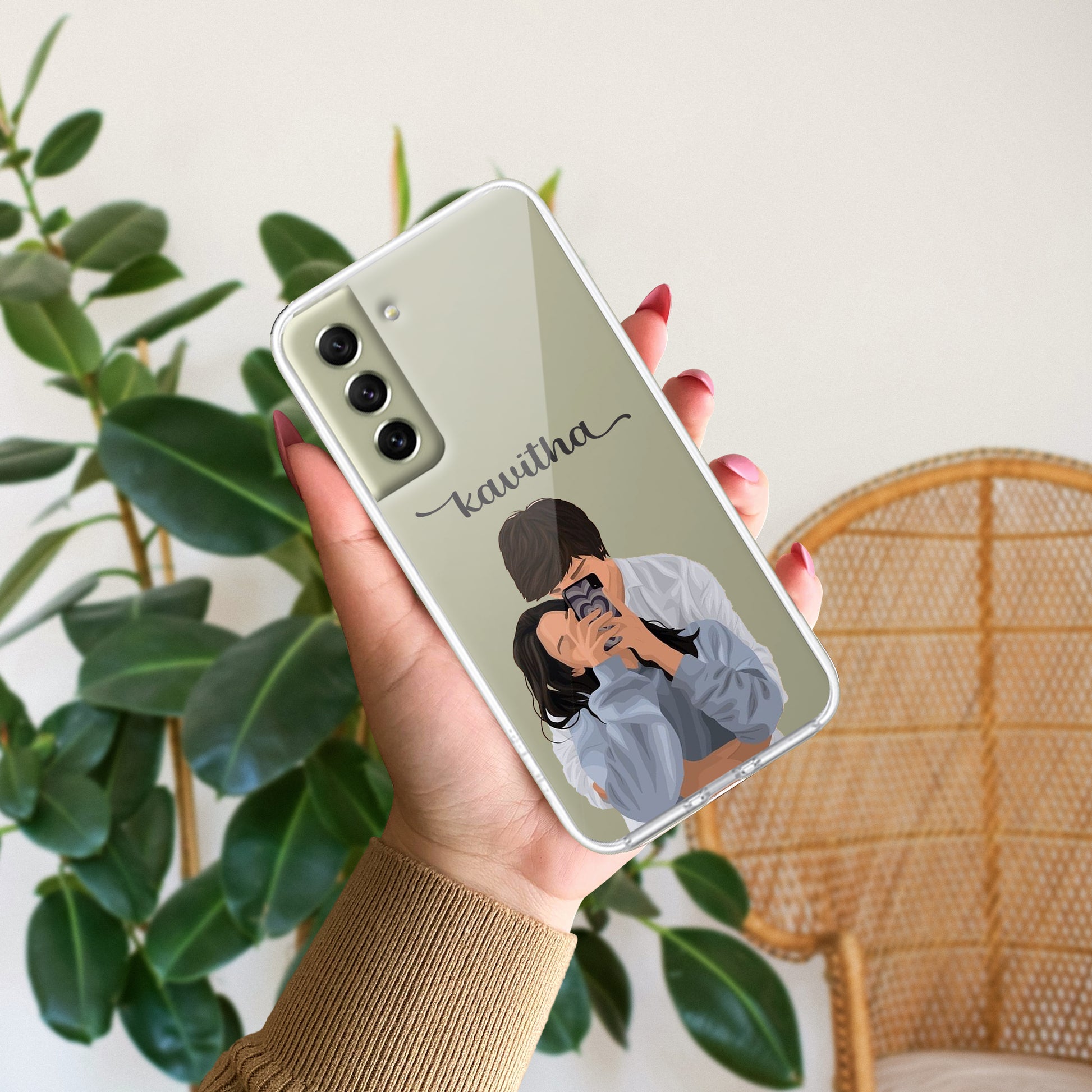 Captured Love Customize Transparent Silicon Case For Samsung ShopOnCliQ