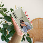 Captured Love Customize Anti Yellow Case For Samsung Galaxy S21 FE 5G