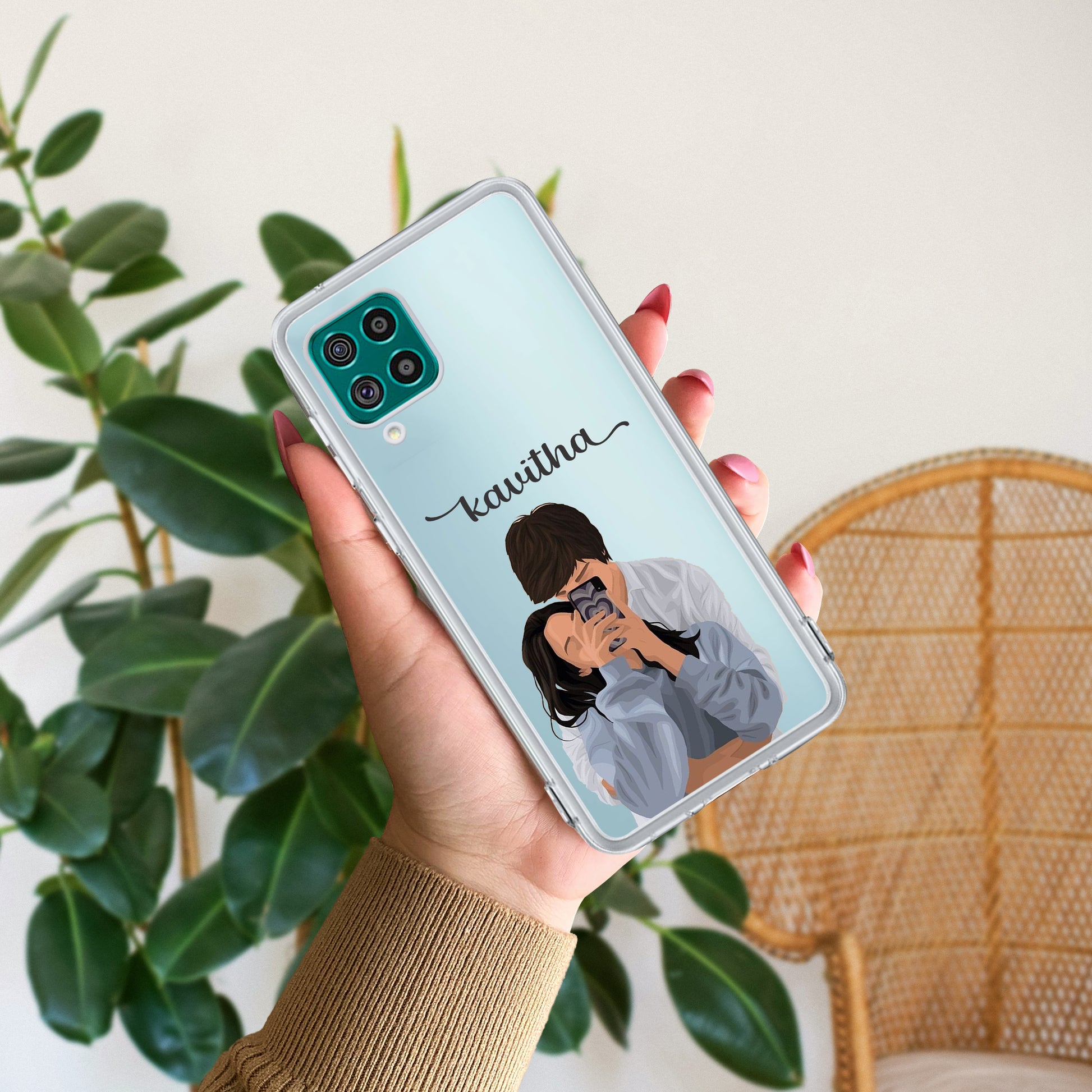 Captured Love Customize Transparent Silicon Case For Samsung ShopOnCliQ