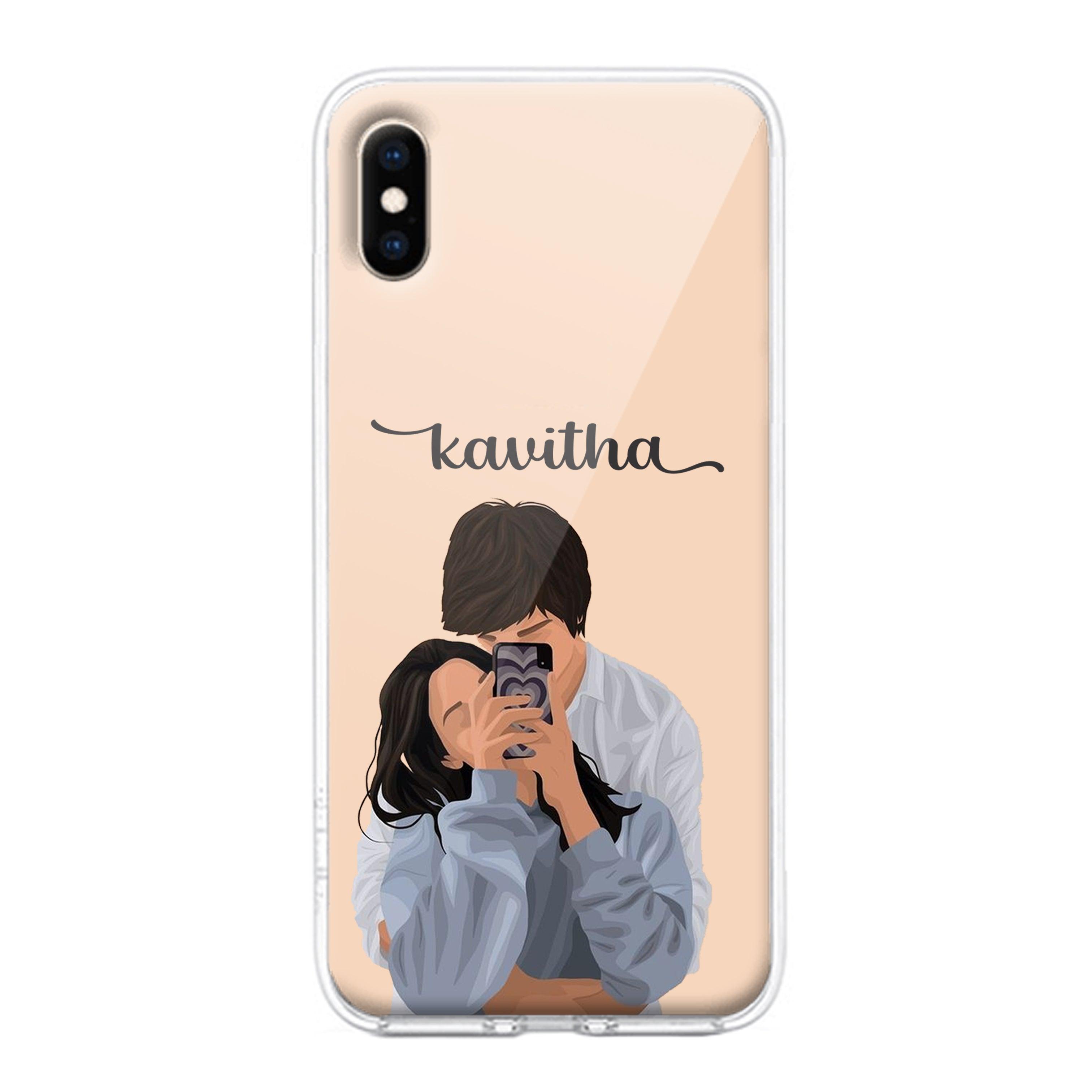 Captured Love Customize Transparent Silicon Case For iPhone - ShopOnCliQ
