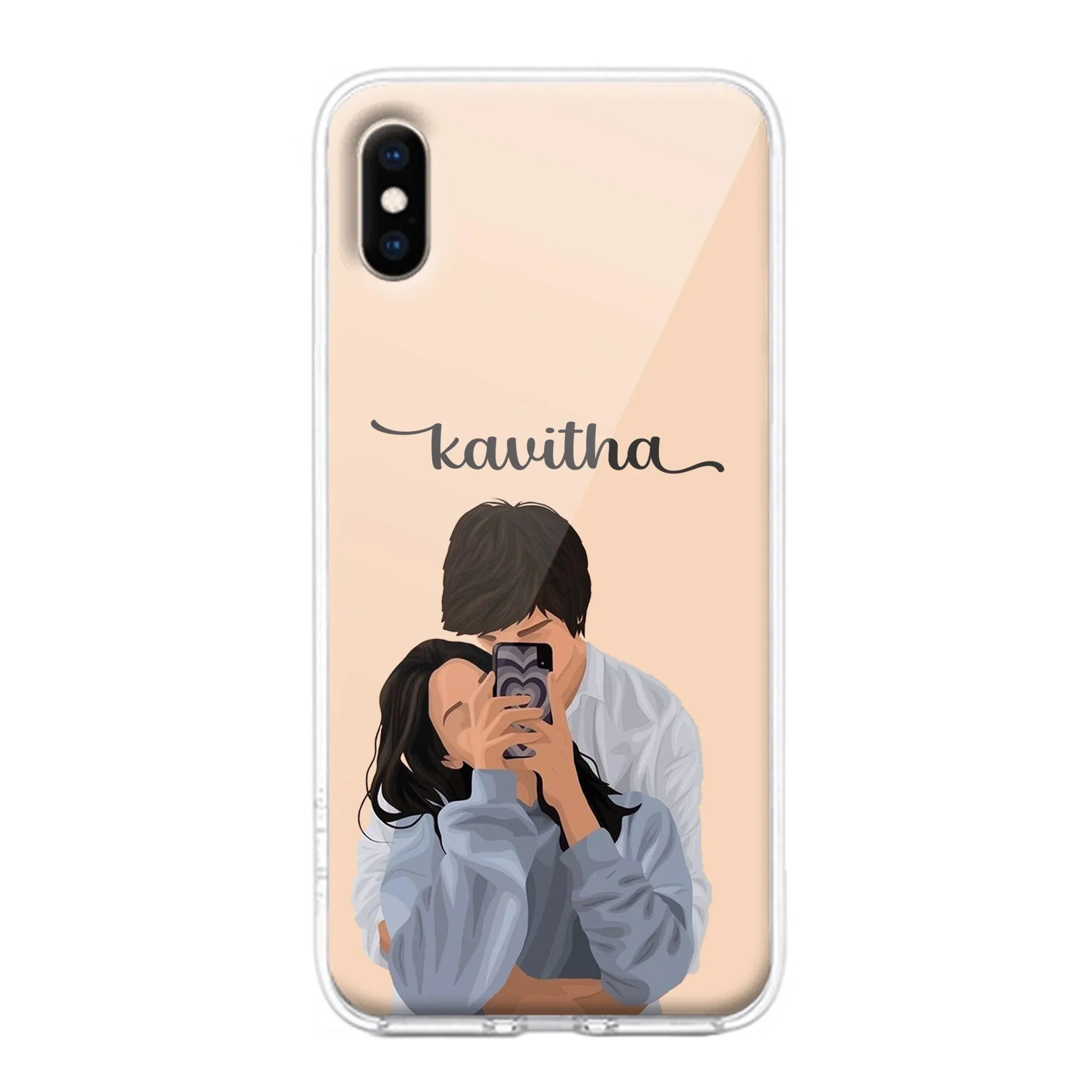 Captured Love Customize Transparent Silicon Case For Google Pixel 9a 5G