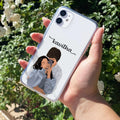 Captured Love Customize Transparent Silicon Case For iPhone 11