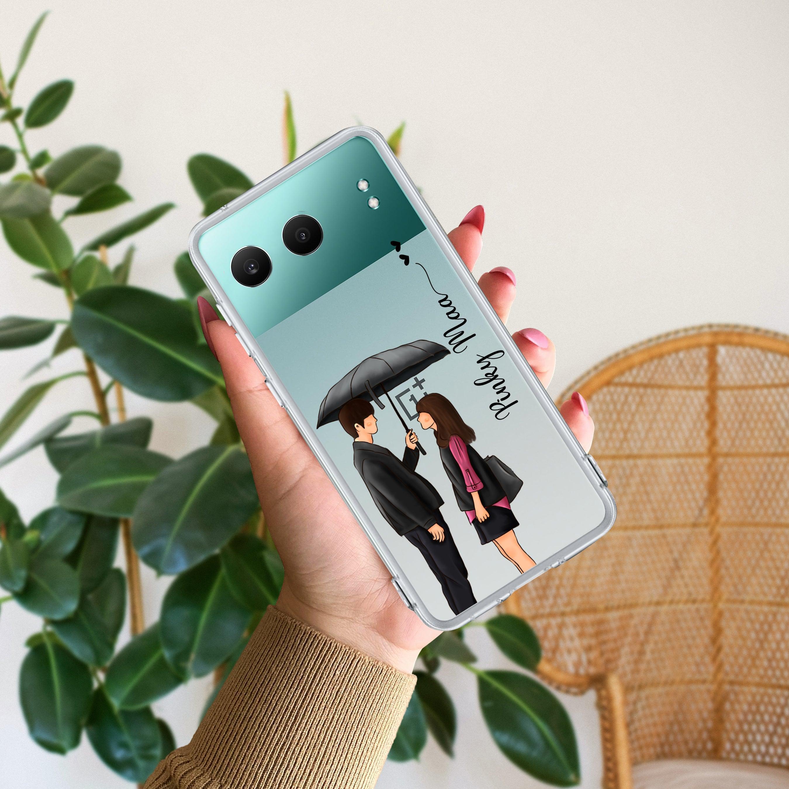 Caring Couple Customize Transparent Silicon Case For OnePlus - ShopOnCliQ