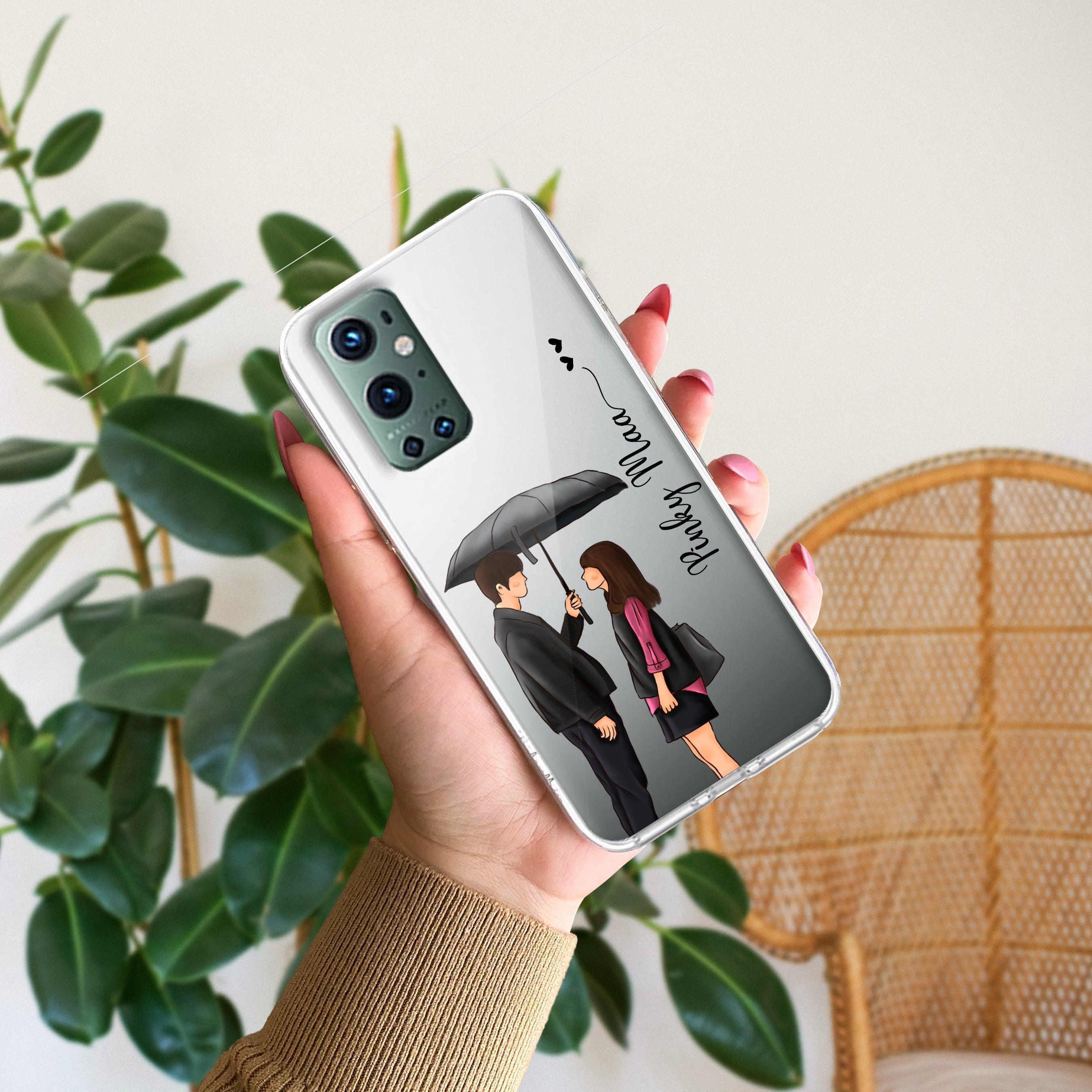 Caring Couple Customize Transparent Silicon Case For OnePlus - ShopOnCliQ