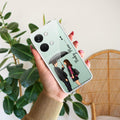 Caring Couple Customize Transparent Silicon Case For OnePlus Nord CE 3 Lite 5G