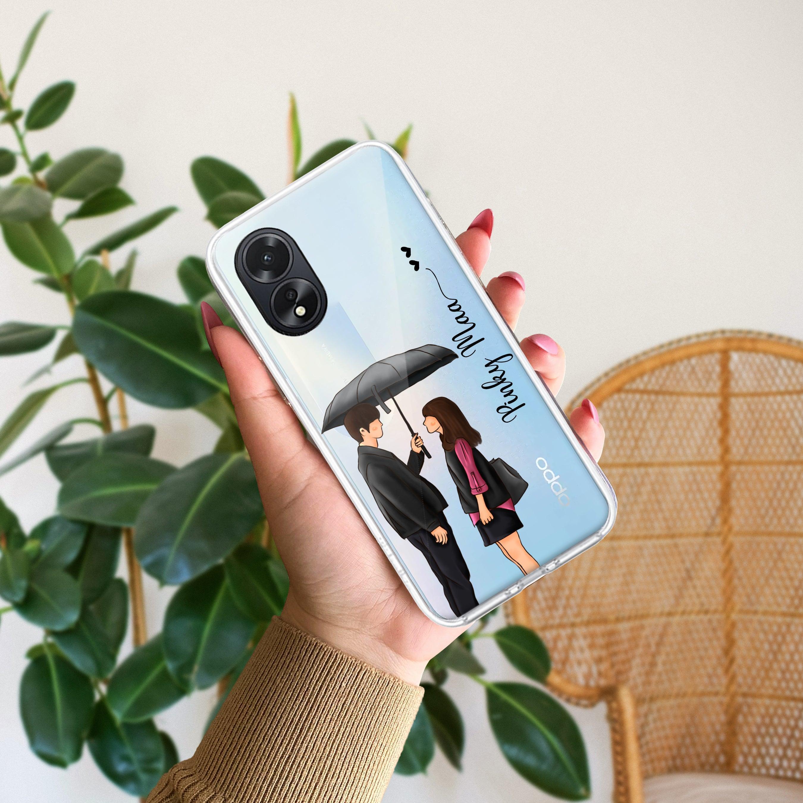 Caring Couple Customize Transparent Silicon Case For Oppo - ShopOnCliQ