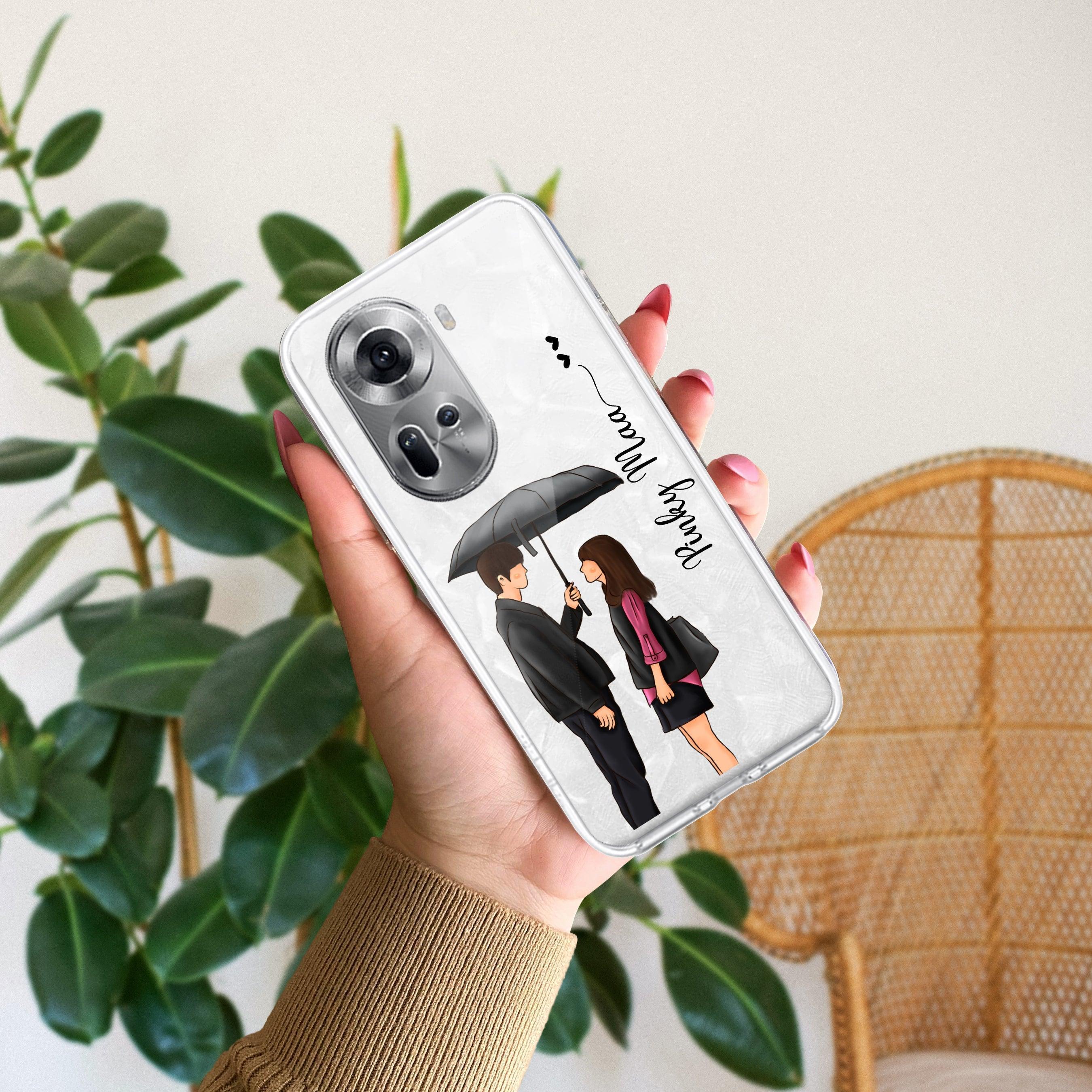 Caring Couple Customize Transparent Silicon Case For Oppo - ShopOnCliQ