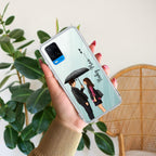 Caring Couple Customize Transparent Silicon Case For Oppo A78 5G