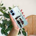 Caring Couple Customize Anti Yelllow Case For Realme C55