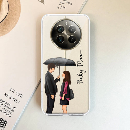 Caring Couple Customize Transparent Silicon Case For Realme/Narzo ShopOnCliQ