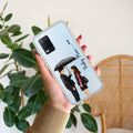 Caring Couple Customize Anti Yelllow Case For Realme 8 5G / Realme 8s 5G / Realme 9 5G / Realme Narzo 30 5G