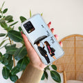 Caring Couple Customize Anti Yelllow Case For Realme 8 4G / Realme 8 Pro