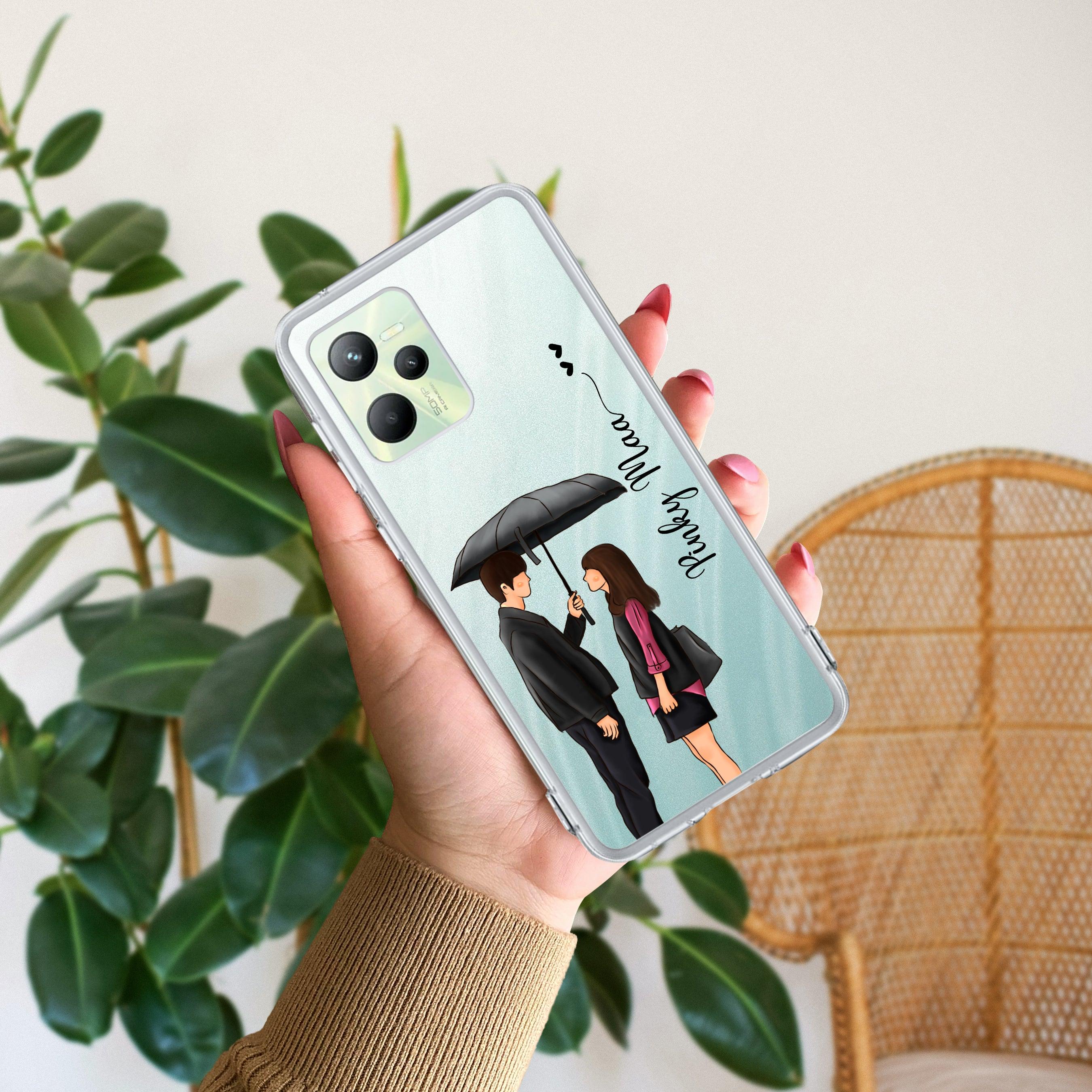 Caring Couple Customize Transparent Silicon Case For Realme/Narzo - ShopOnCliQ