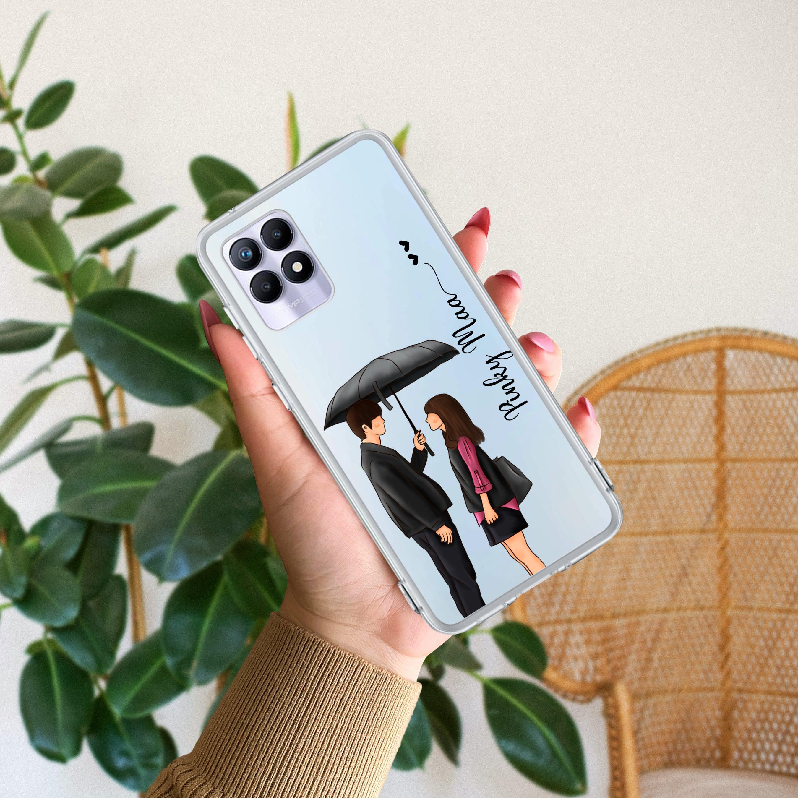 Caring Couple Customize Transparent Silicon Case For Realme/Narzo - ShopOnCliQ
