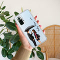 Caring Couple Customize Transparent Silicon Case For Redmi Note 11T 5G