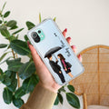 Caring Couple Customize Transparent Silicon Case For Redmi Note 13 Pro Plus 5G