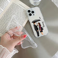 Caring Couple Customize Transparent Silicon Case For Redmi 10 Prime