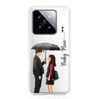 Caring Couple Customize Transparent Silicon Case For Redmi Note 13 5G