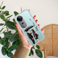 Caring Couple Customize Transparent Silicon Case For Vivo V40 5G