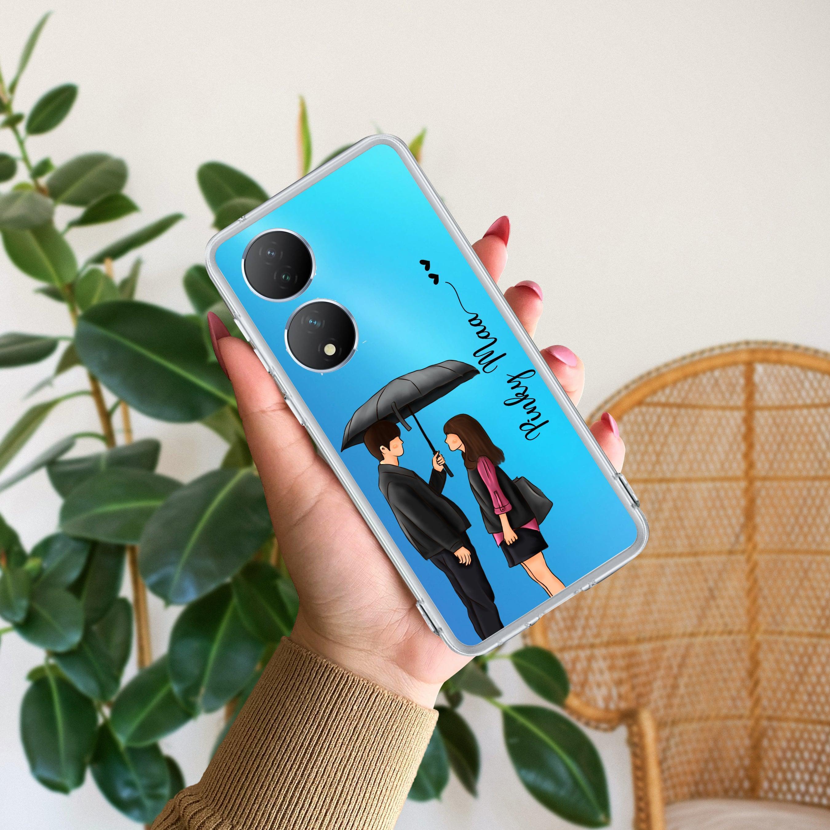 Caring Couple Customize Transparent Silicon Case For Vivo - ShopOnCliQ