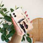 Caring Couple Customize Transparent Silicon Case For Vivo - ShopOnCliQ