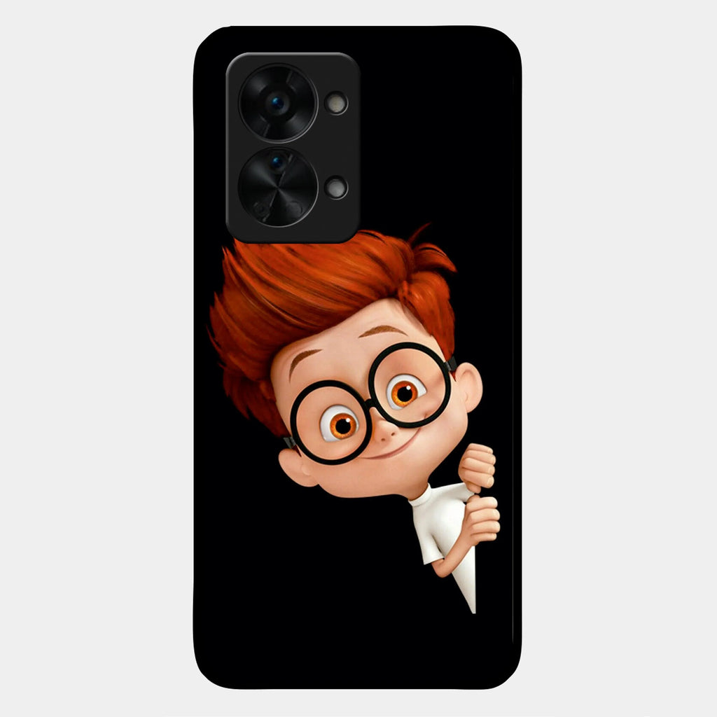 Cartoon Boy Glossy Metal Case Cover For OnePlus - ShopOnCliQ