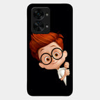 Cartoon Boy Glossy Metal Case Cover For OnePlus - ShopOnCliQ