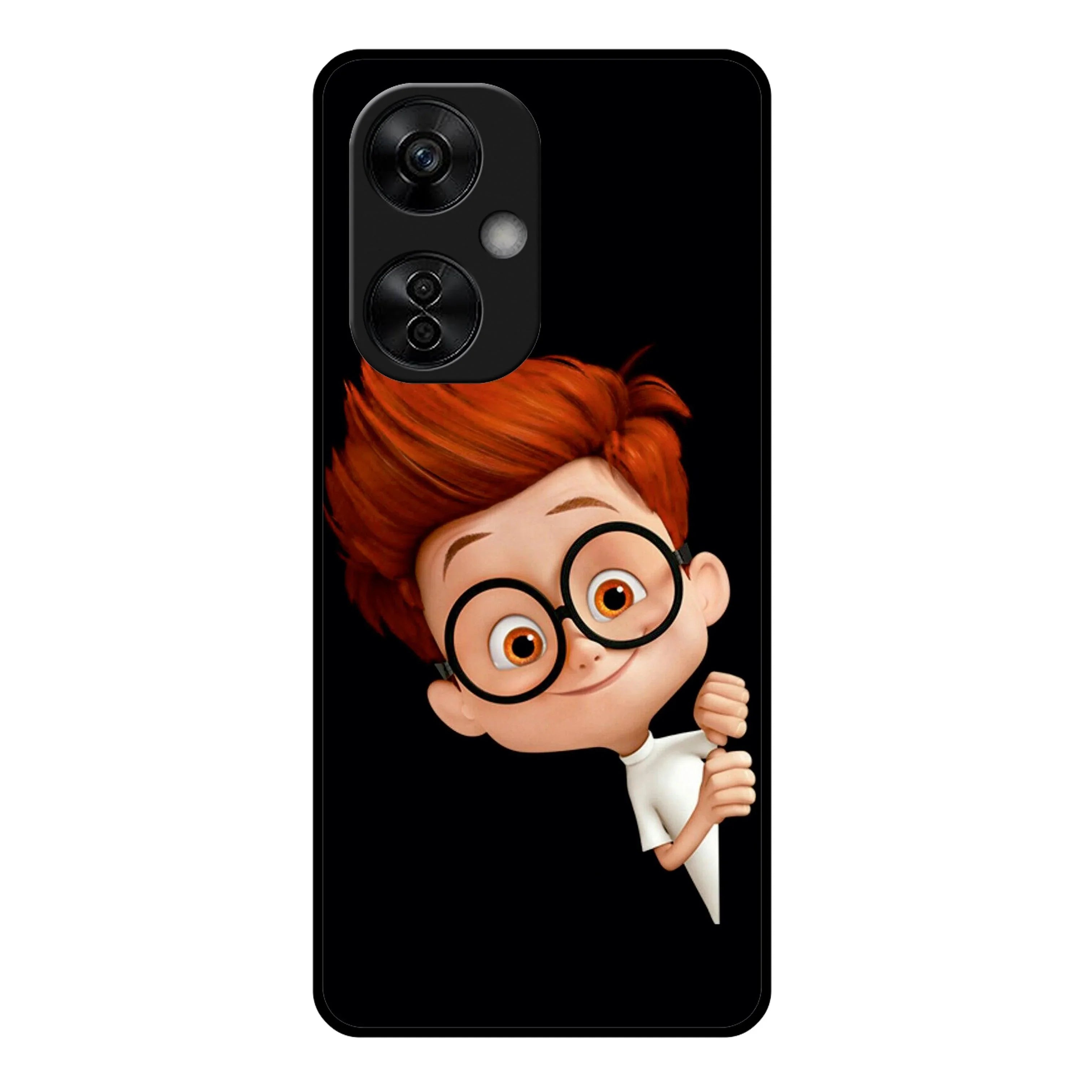 Cartoon Boy Glossy Metal Case Cover For OnePlus - ShopOnCliQ