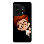 Cartoon Boy Glossy Metal Case Cover For OnePlus - ShopOnCliQ