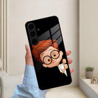 Cartoon Boy Glossy Metal Case Cover For Samsung - ShopOnCliQ
