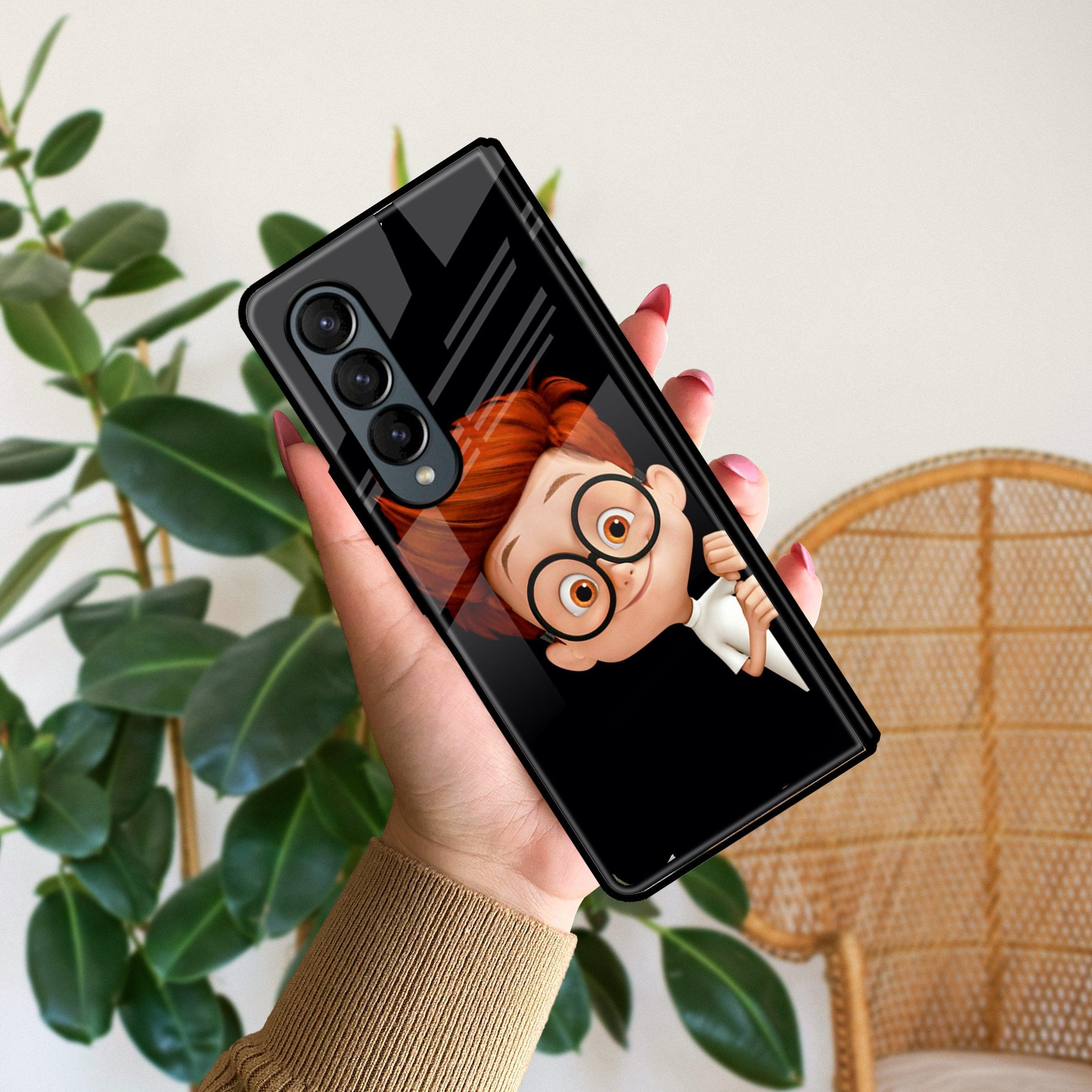 Cartoon Boy Glossy Metal Case Cover For Samsung - ShopOnCliQ