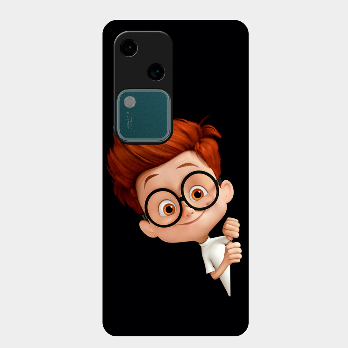 Cartoon Boy Glossy Metal Case Cover For Vivo ShopOnCliQ