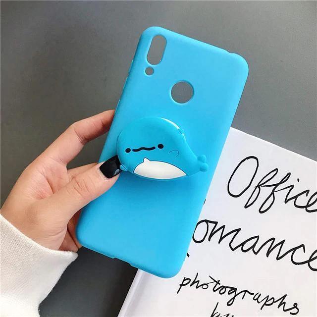 Cartoon Cute Animal Bracket Phone Case With Holder ShopOnCliQ