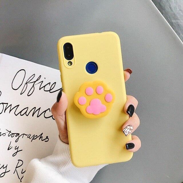 Cartoon Cute Animal Bracket Phone Case With Holder ShopOnCliQ