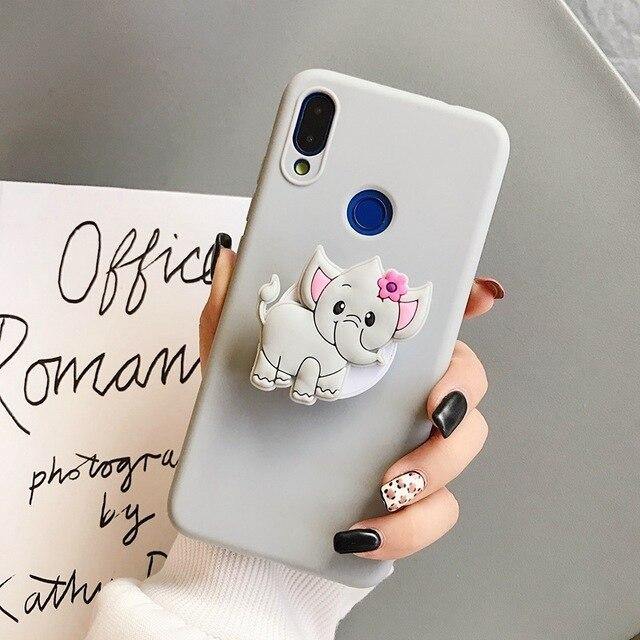 Cartoon Cute Animal Bracket Phone Case With Holder ShopOnCliQ