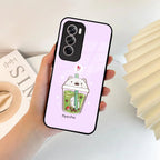 Cartoon Matcha Tea We Bare Bears Glossy Metal Case Cover For Oppo - ShopOnCliQ