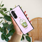 Cartoon Matcha Tea We Bare Bears Glossy Metal Case Cover For Samsung - ShopOnCliQ