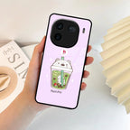 Cartoon Matcha Tea We Bare Bears Glossy Metal Case Cover For Vivo - ShopOnCliQ