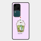 Cartoon Matcha Tea We Bare Bears Glossy Metal Case Cover For Vivo - ShopOnCliQ