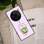 Cartoon Matcha Tea We Bare Bears Glossy Metal Case Cover For Vivo - ShopOnCliQ