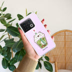 Cartoon Matcha Tea We Bare Bears Anti Yellow Case For OnePlus 10 Pro 5G