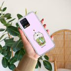 Cartoon Matcha Tea We Bare Bears Silicon Case For Realme GT 6 5G