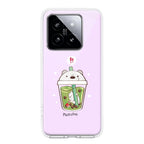 Cartoon Matcha Tea We Bare Bears Anti Yellow Case For Xiaomi 14 5G