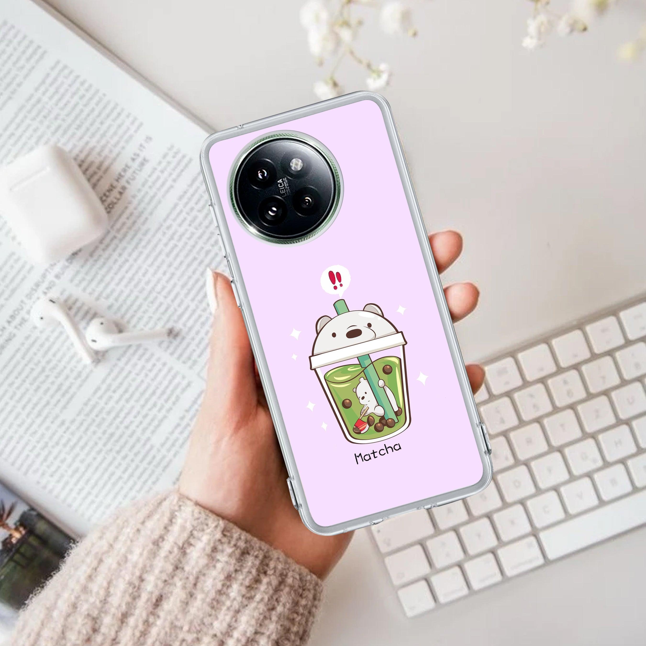 Cartoon Matcha Tea We Bare Bears Silicon Case For Redmi/Xiaomi - ShopOnCliQ
