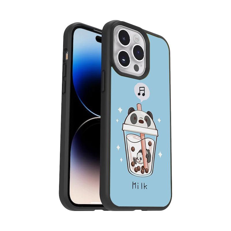 Cartoon Milk Tea We Bare Bears Glossy Metal Case Cover For Nothing - ShopOnCliQ