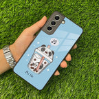 Cartoon Milk Tea We Bare Bears Glossy Metal Case Cover For Samsung - ShopOnCliQ