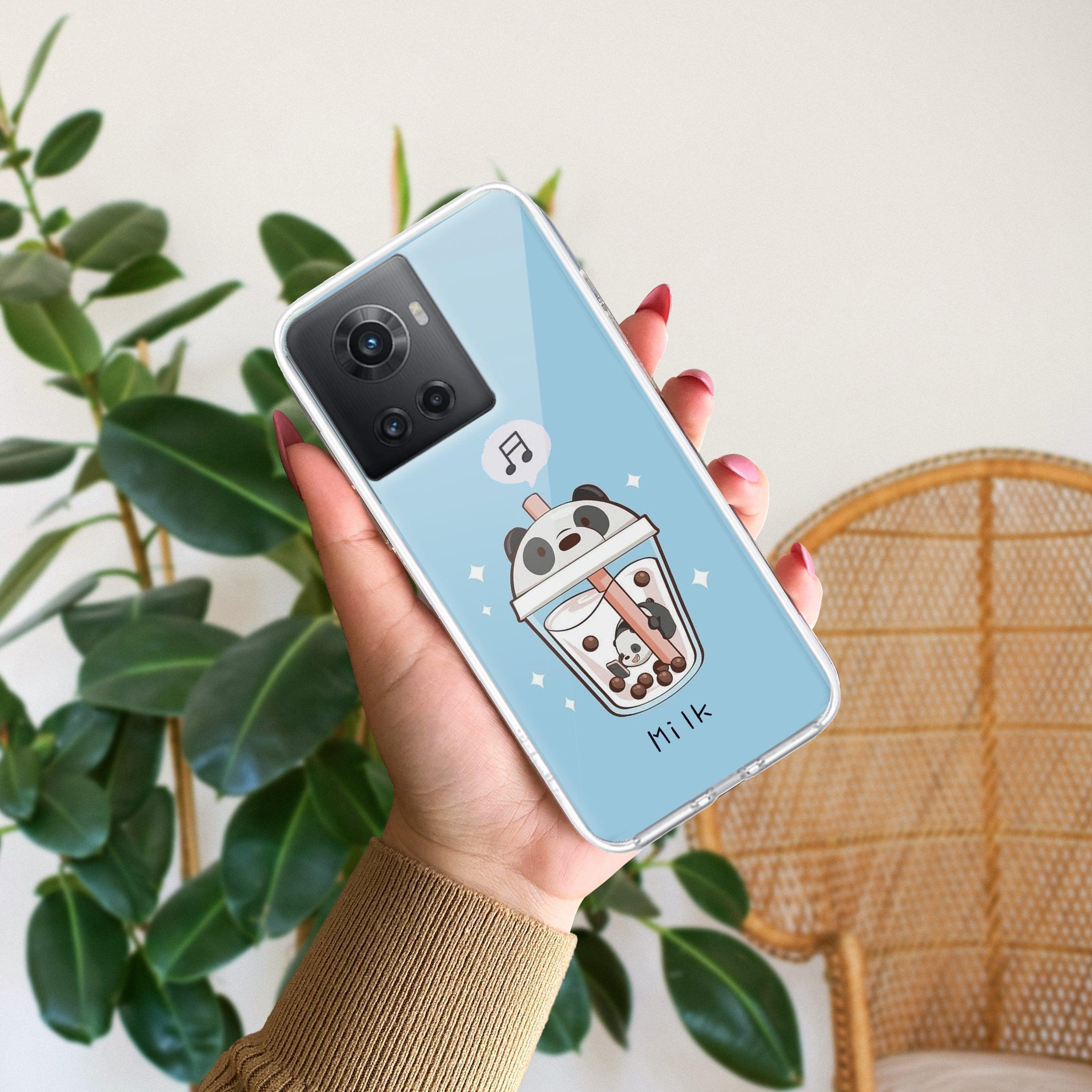 Cartoon Milk Tea We Bare Bears Silicon Case For OnePlus