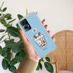 Cartoon Milk Tea We Bare Bears Anti Yellow Case For Oppo Reno 7 Pro 5G