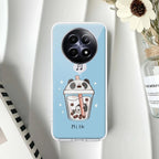 Cartoon Milk Tea We Bare Bears Silicon Case For Realme 14T 5G
